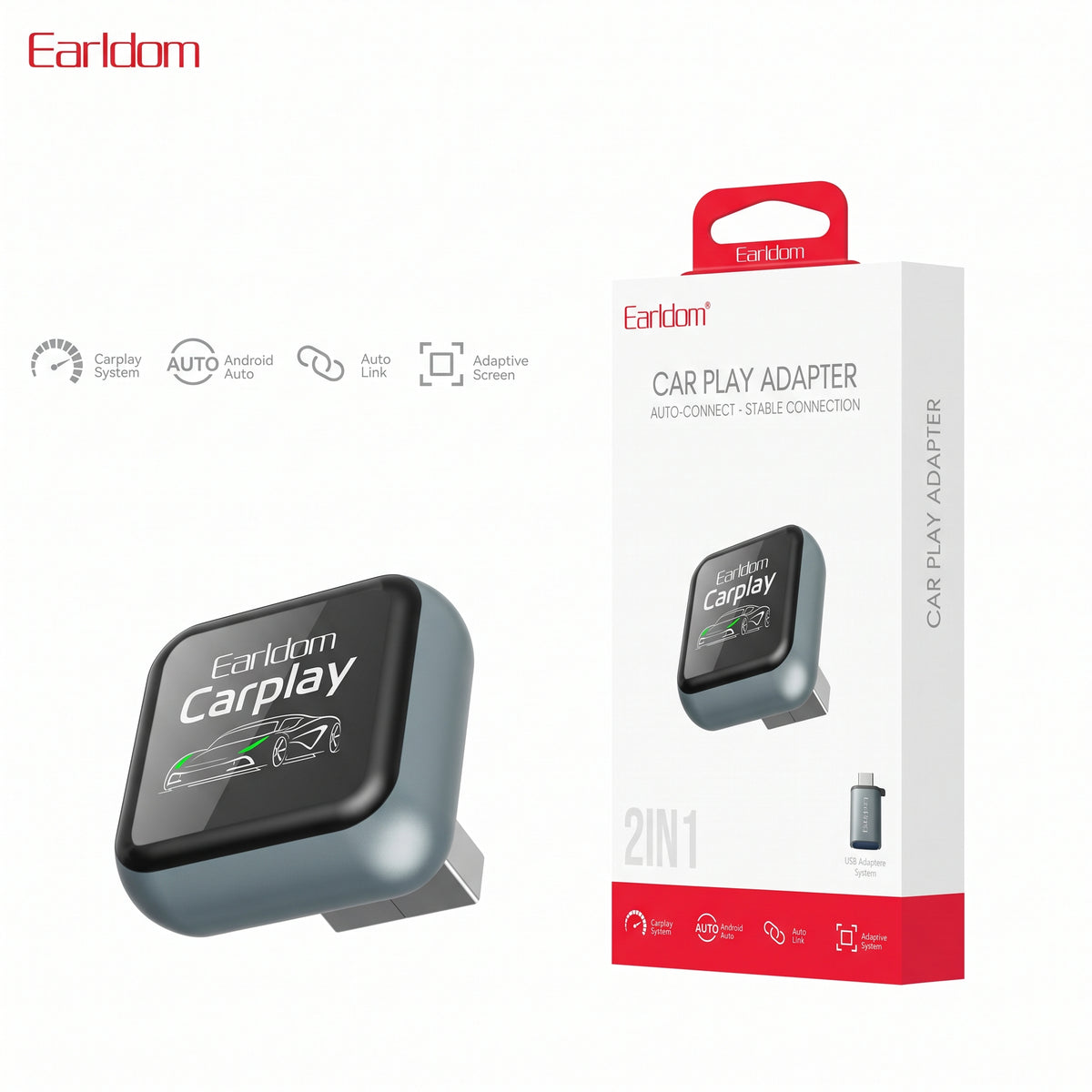 CarPlay Earldom CP07 2-in-1