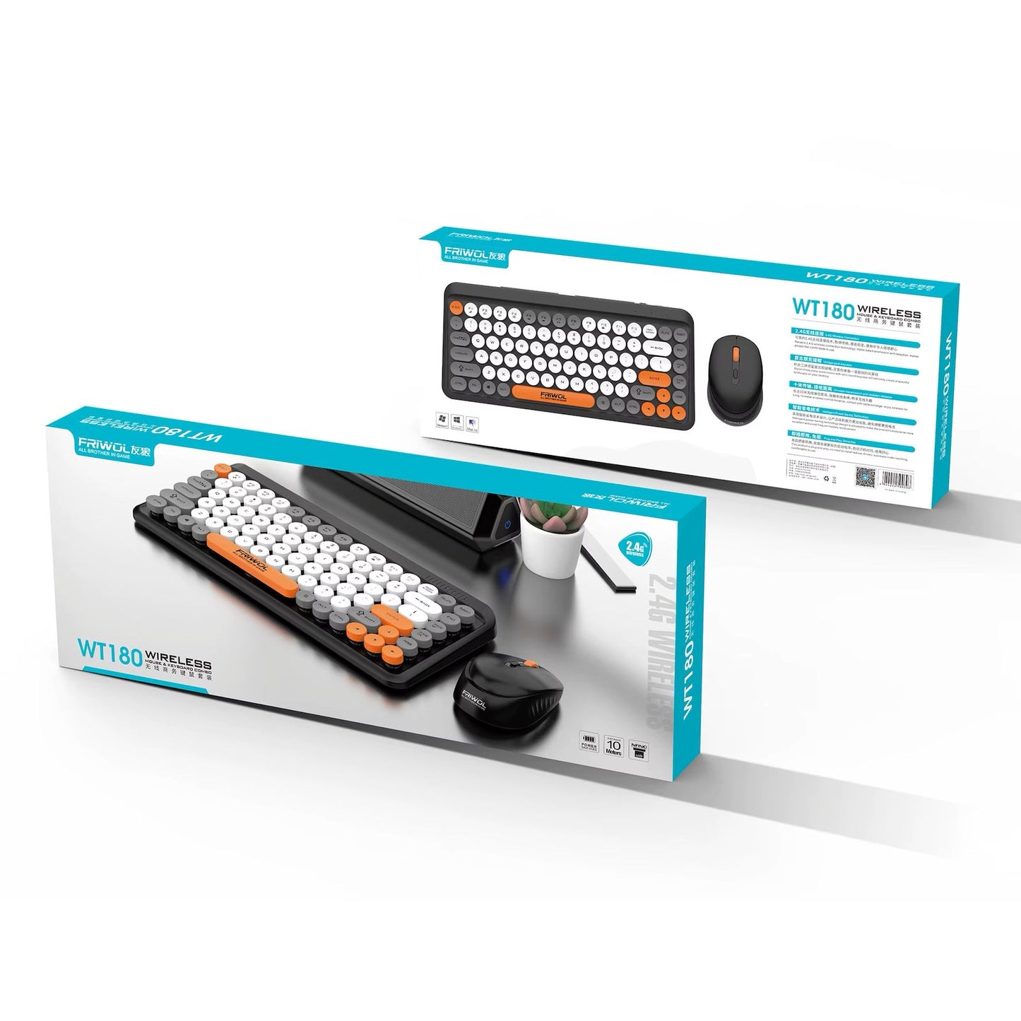 Set Tastiere&Maus-WT180