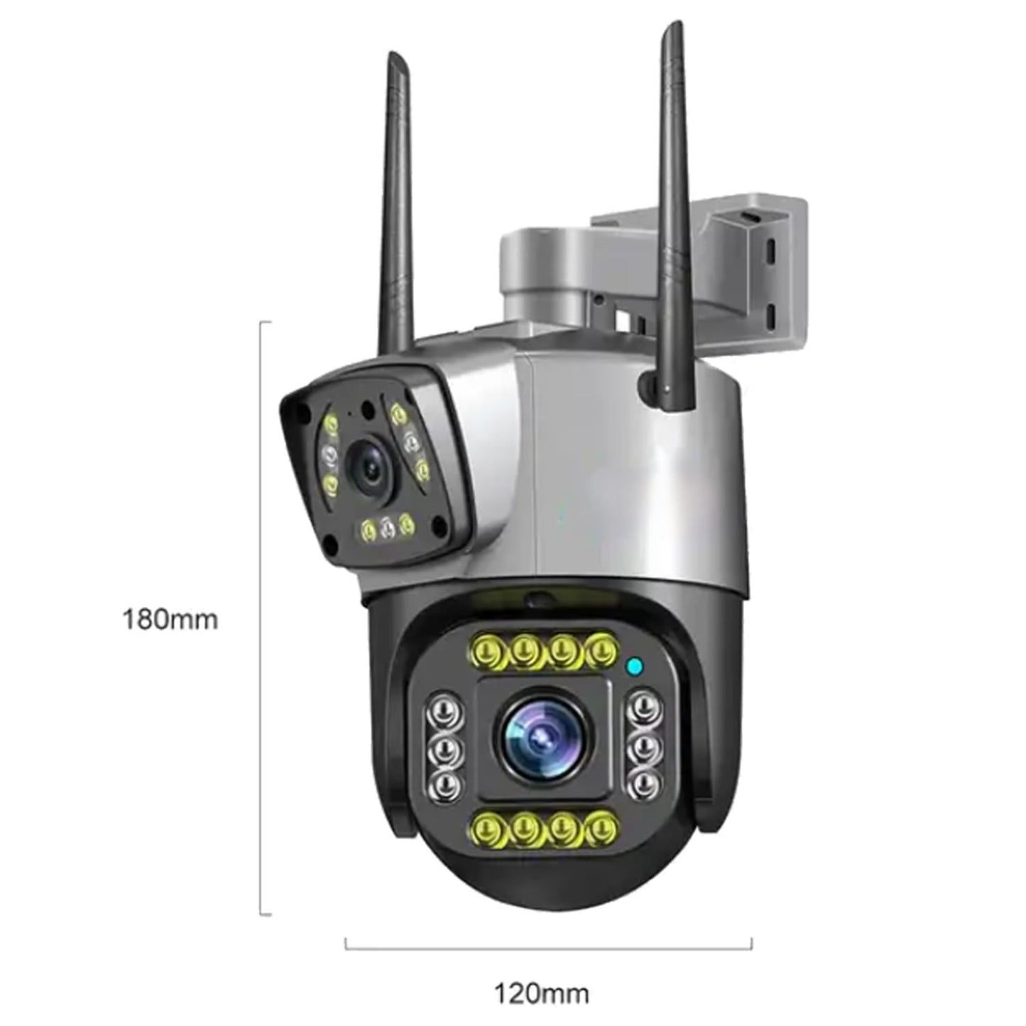 Kamerë Sigurie Dual Lens-Wifi