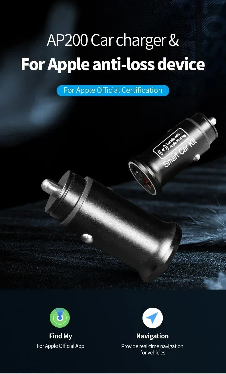 GPS Tracker i Integruar + Karikues USB-C 20W