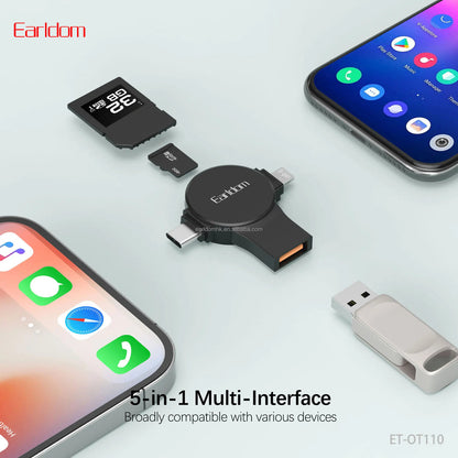 Earldom 5-in-1 OTG Adapter