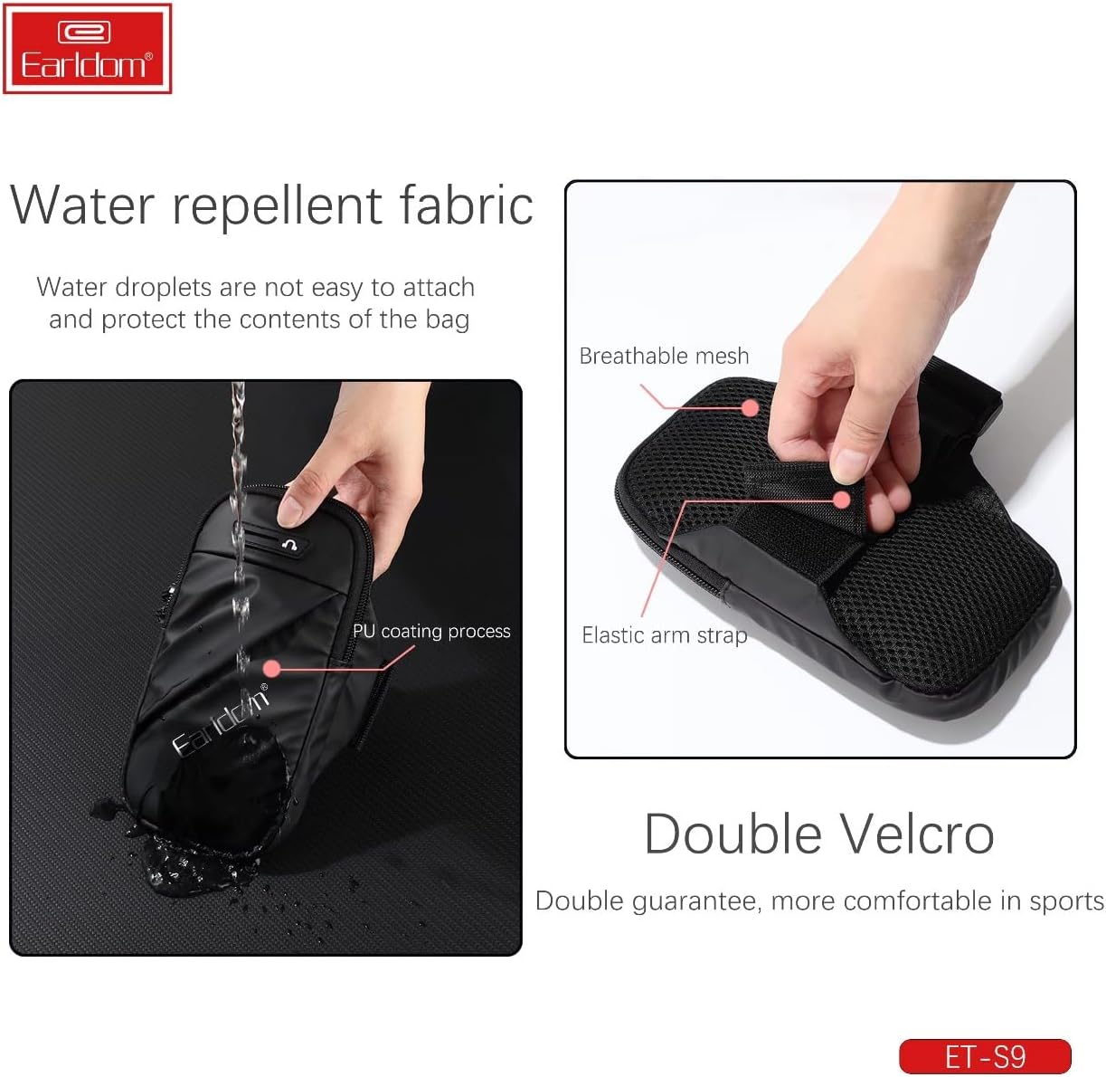 Earldom Waterproof Sports Armband Bag