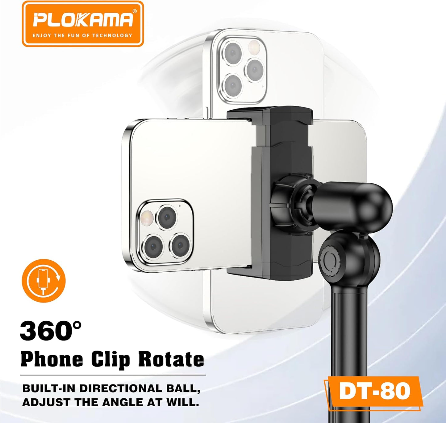 Mbajtëse për Telefon & Tablet-Plokama DT-80
