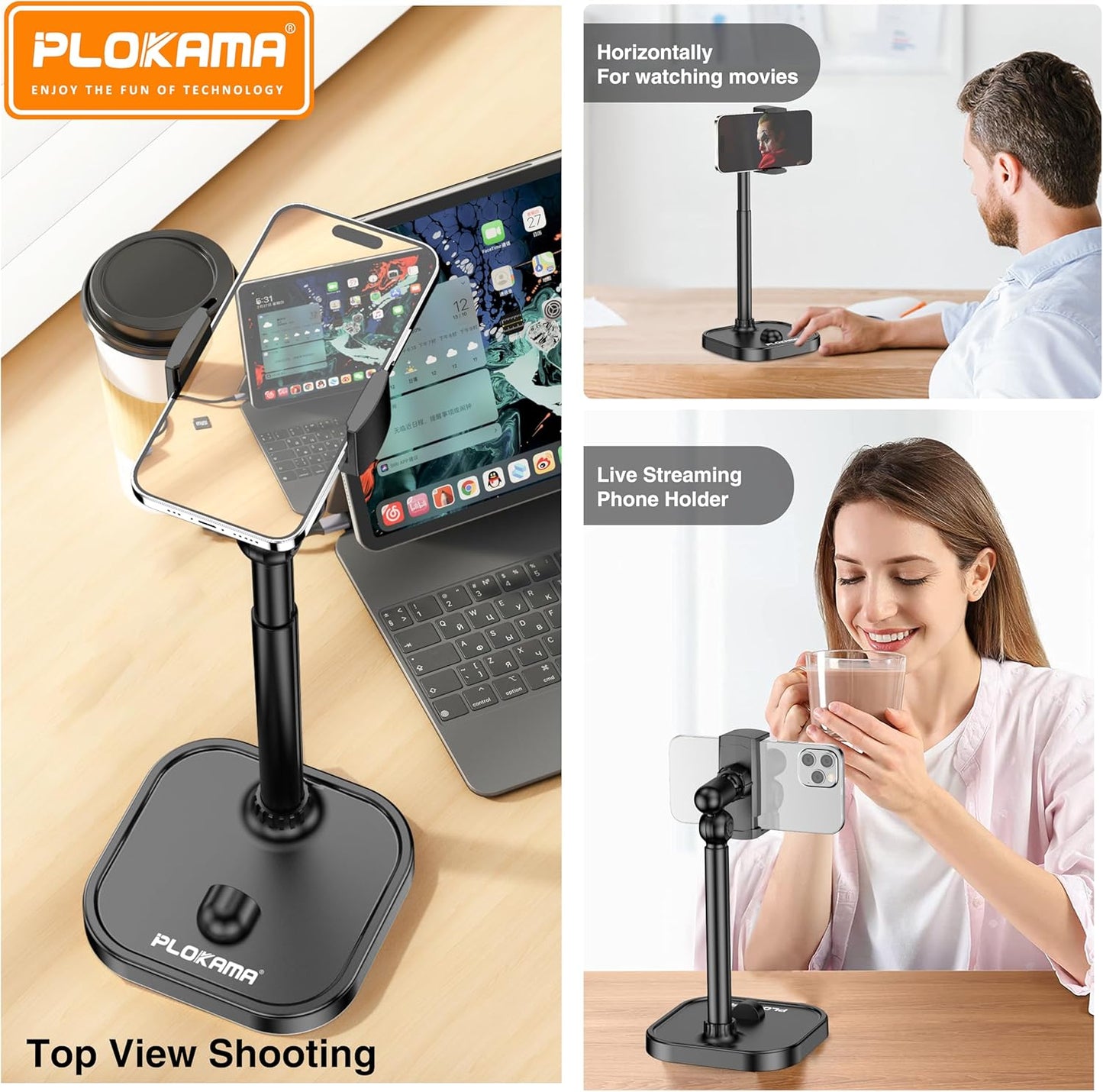 Mbajtëse për Telefon & Tablet-Plokama DT-80