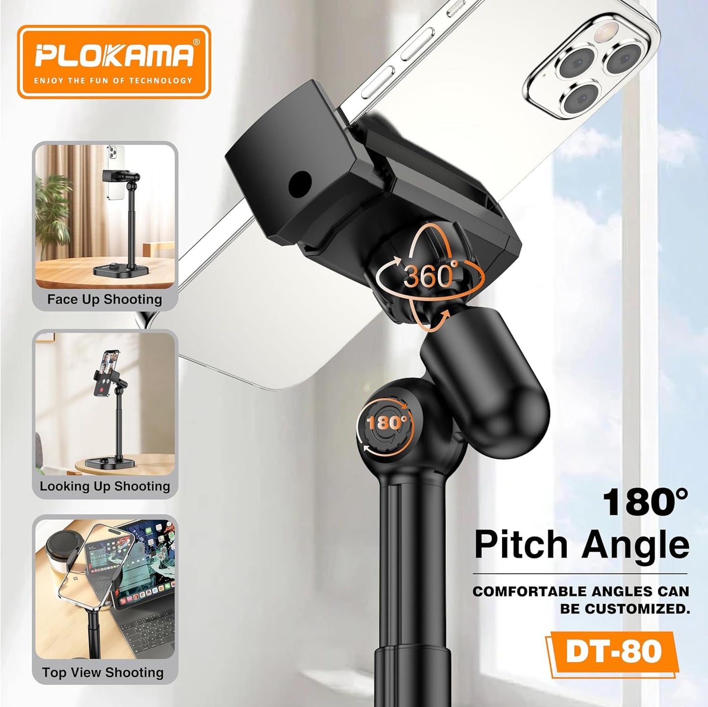 Mbajtëse për Telefon & Tablet-Plokama DT-80