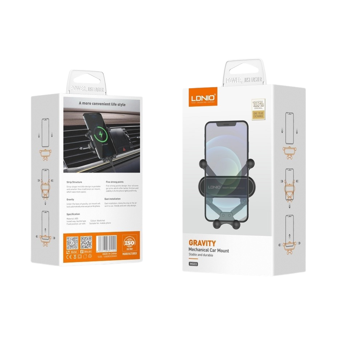 Mbajtës Telefoni për Veturë – LDNIO MG03