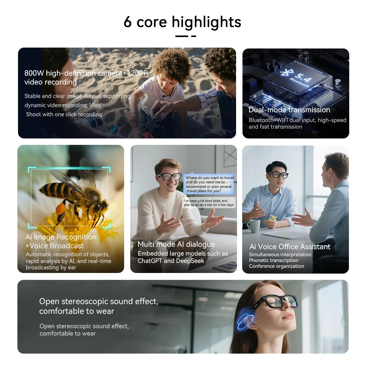 BV100 Smart Glasses