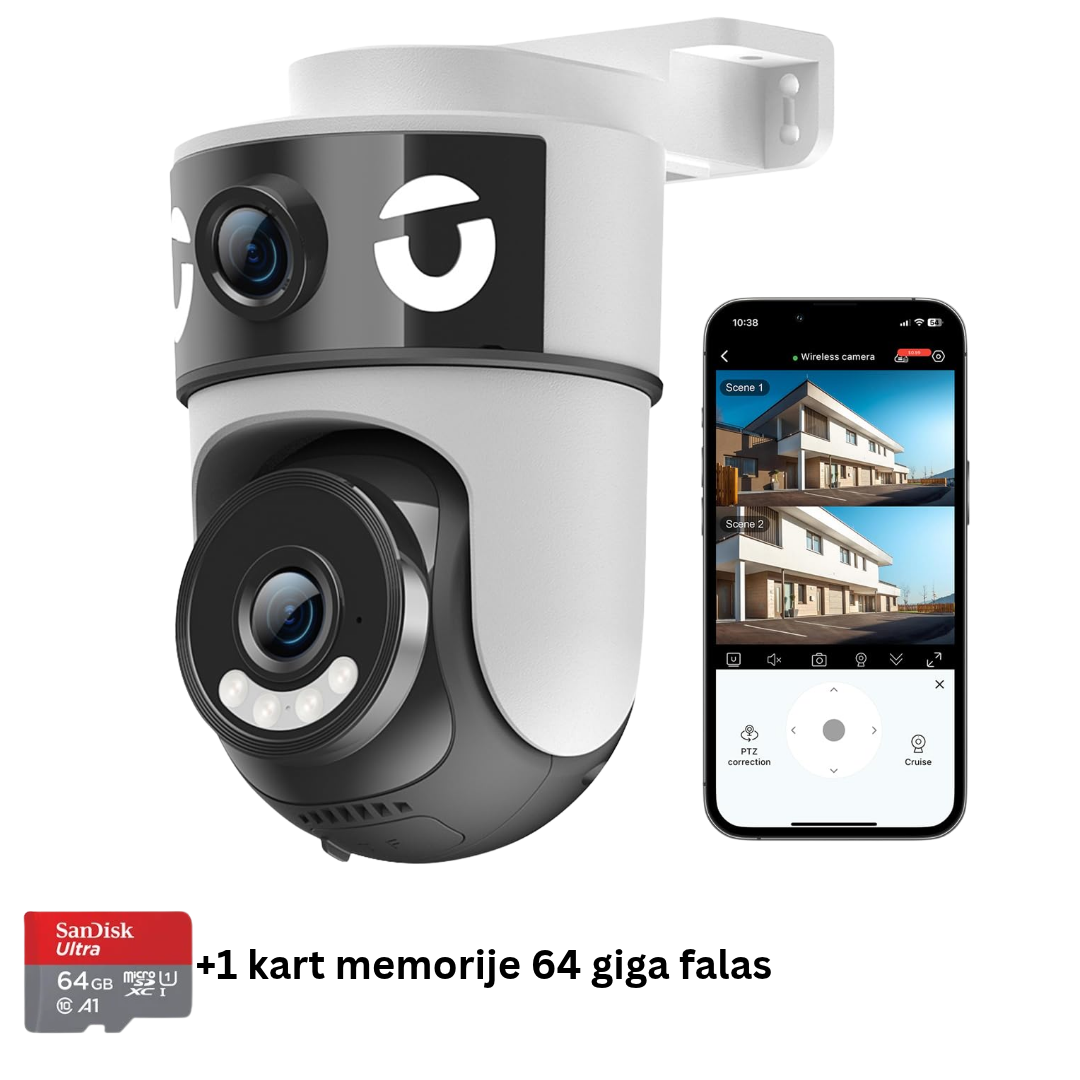 Kamerë sigurie me dy lente- H4 Dual-Lens