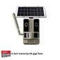 Kamerë sigurie me dy lente dhe panel diellor - 4G D180