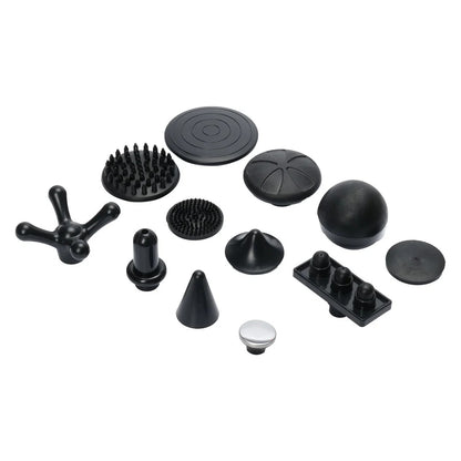 Pistoletë Masazhi – 12 Koka Masazhi, Ngjyrë e Zezë