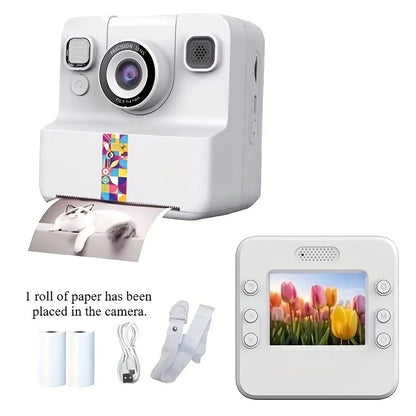 Kamera për Fëmijë 180° Flip – Instant Print