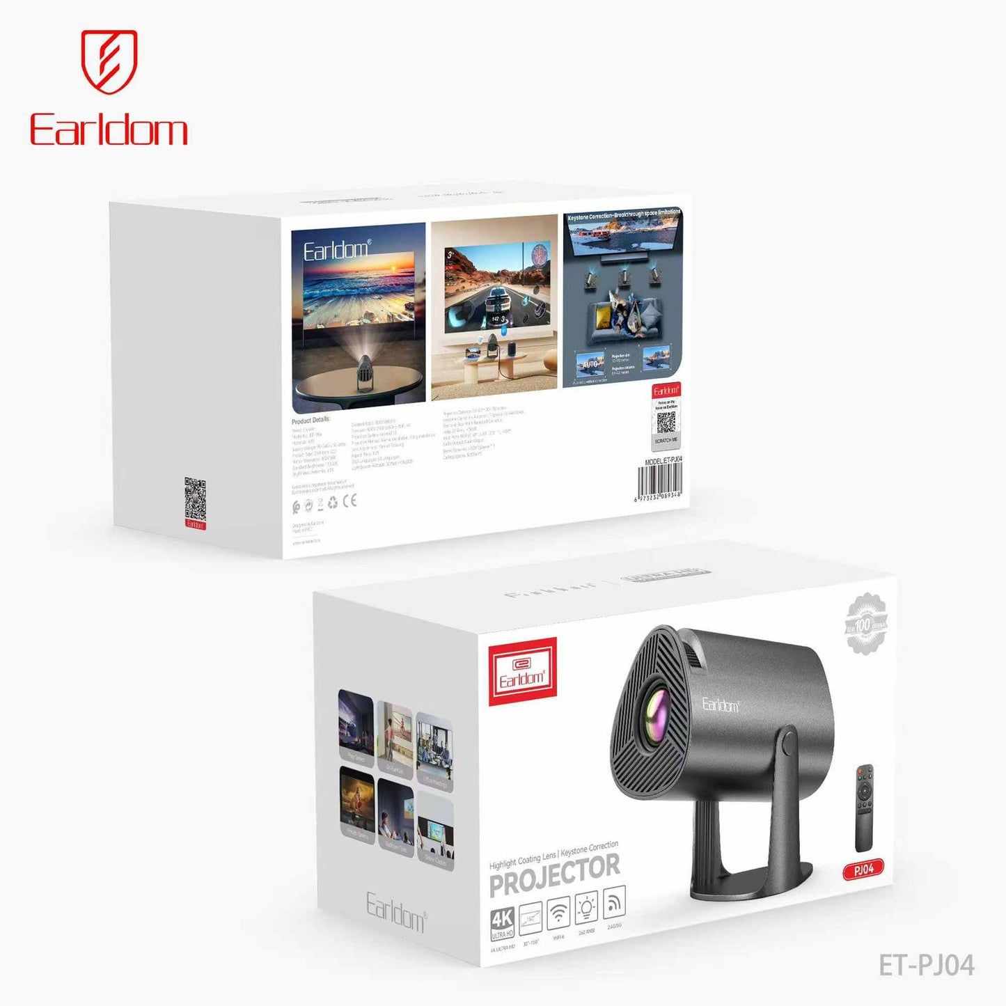 Mini Projektor Earldom- ET-PJ04