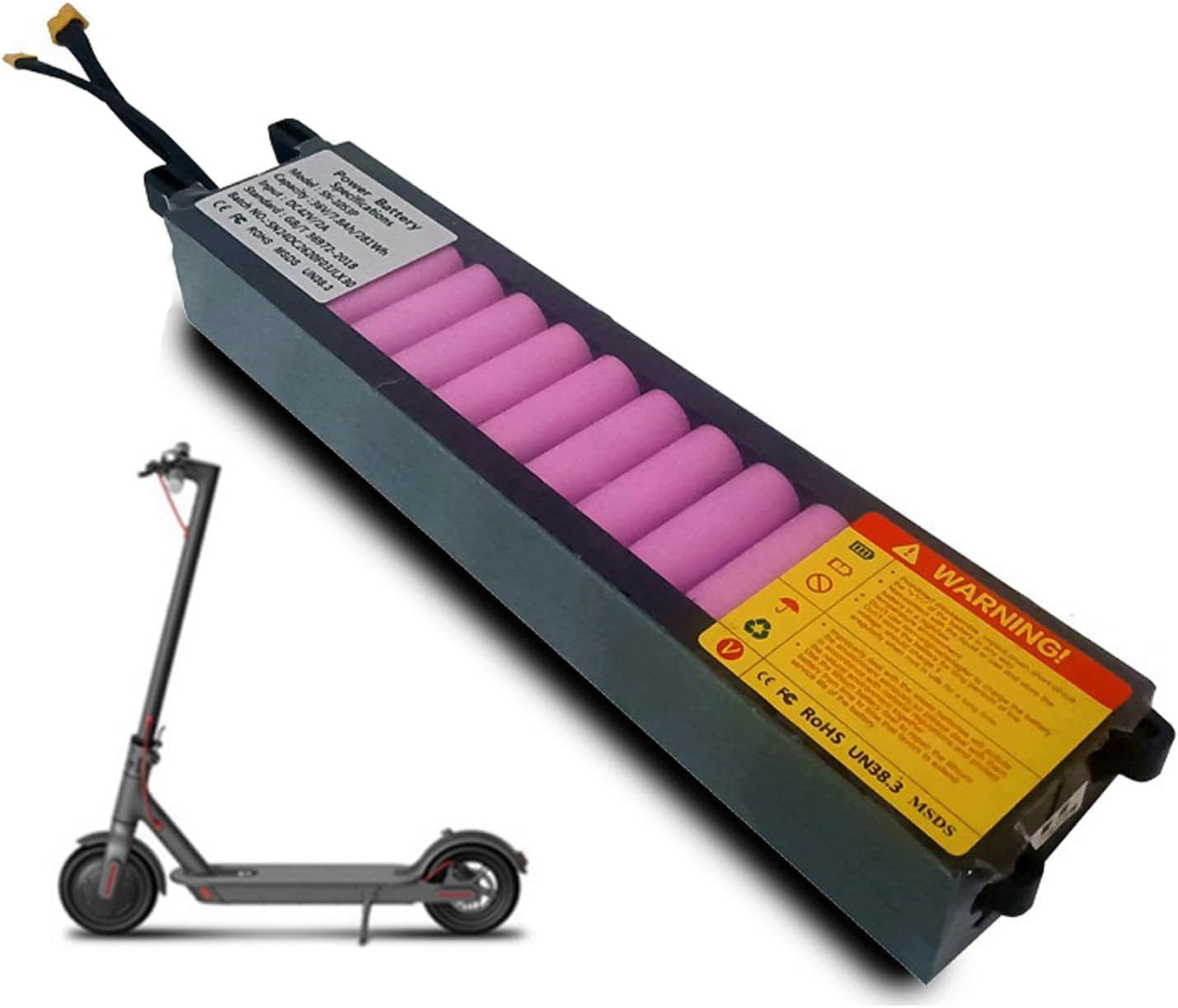 Bateri 36V 7.8Ah për Trotinetë Elektrikë