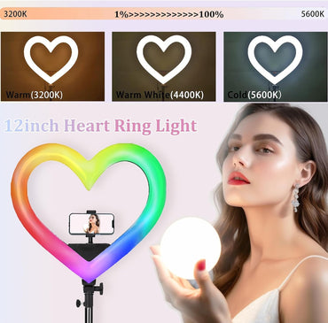 RGB LED Soft Ring Light-JM26-10