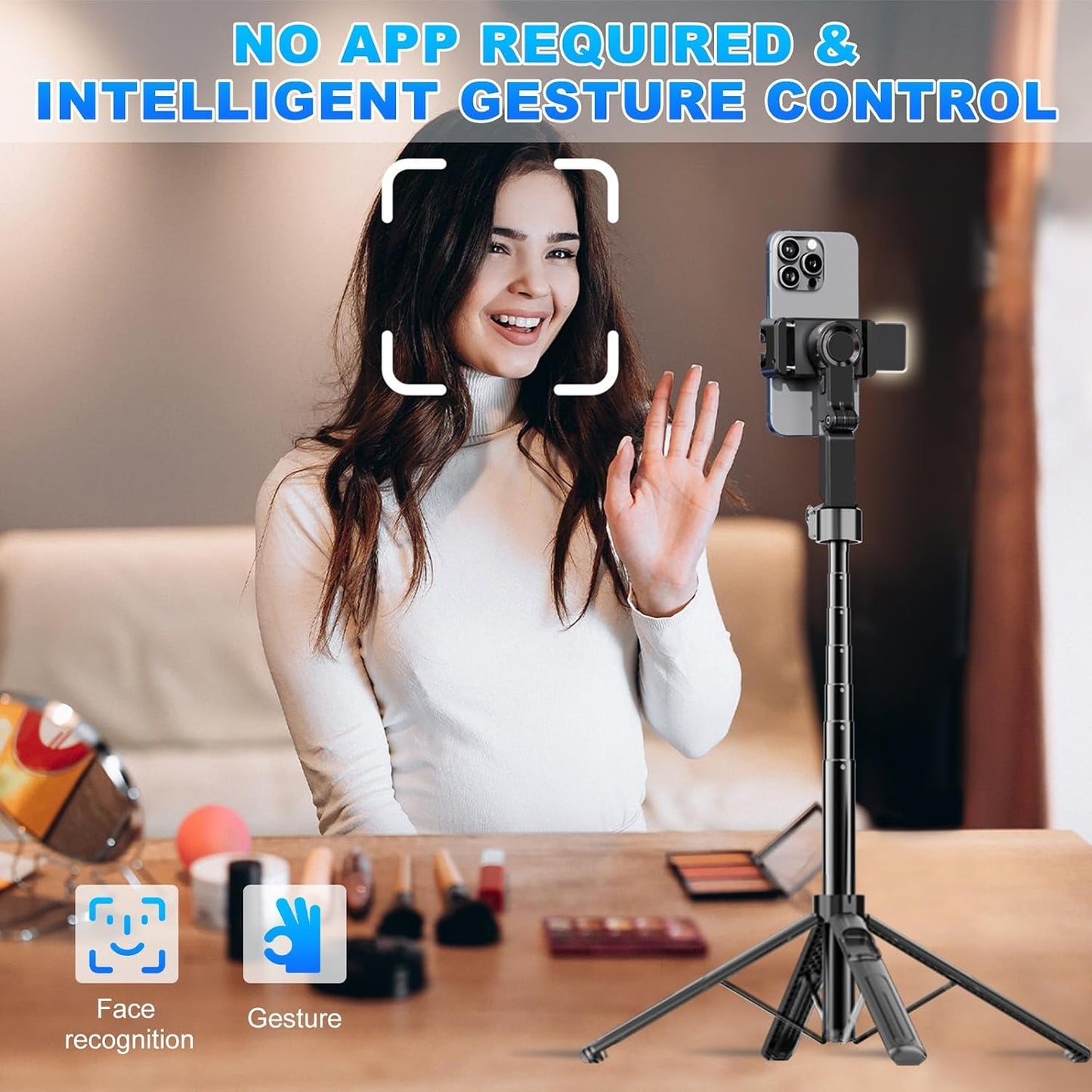 Mbajtëse Inteligjente për Telefon me Auto Face Tracking 360° MODEL C16