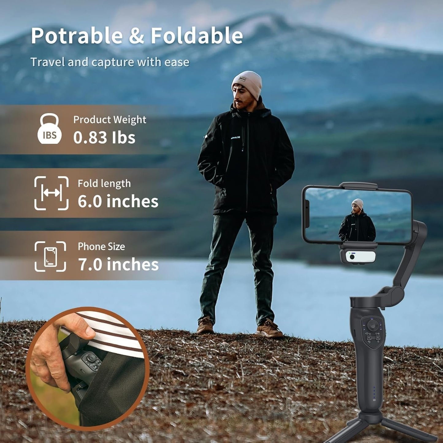 Stabilizues per Telefon-  M3 Alpro -Aksësh