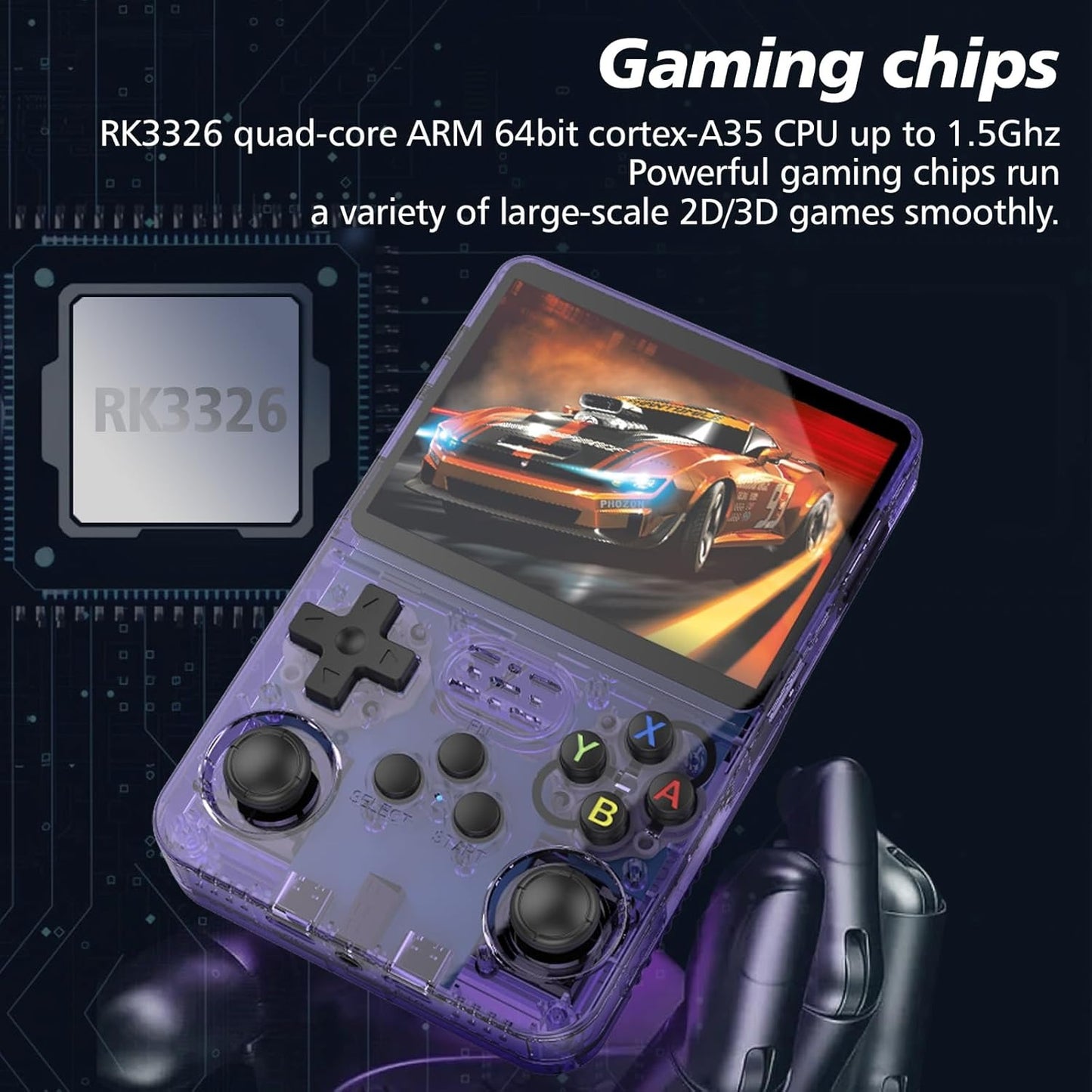 R36S Handheld Game Console
