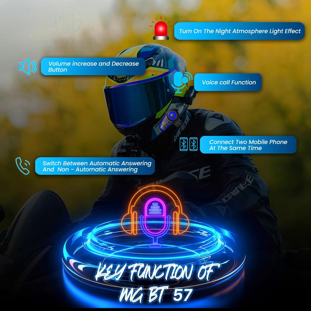 WIRELESS EARPHONE BT35 ( per motociklet )