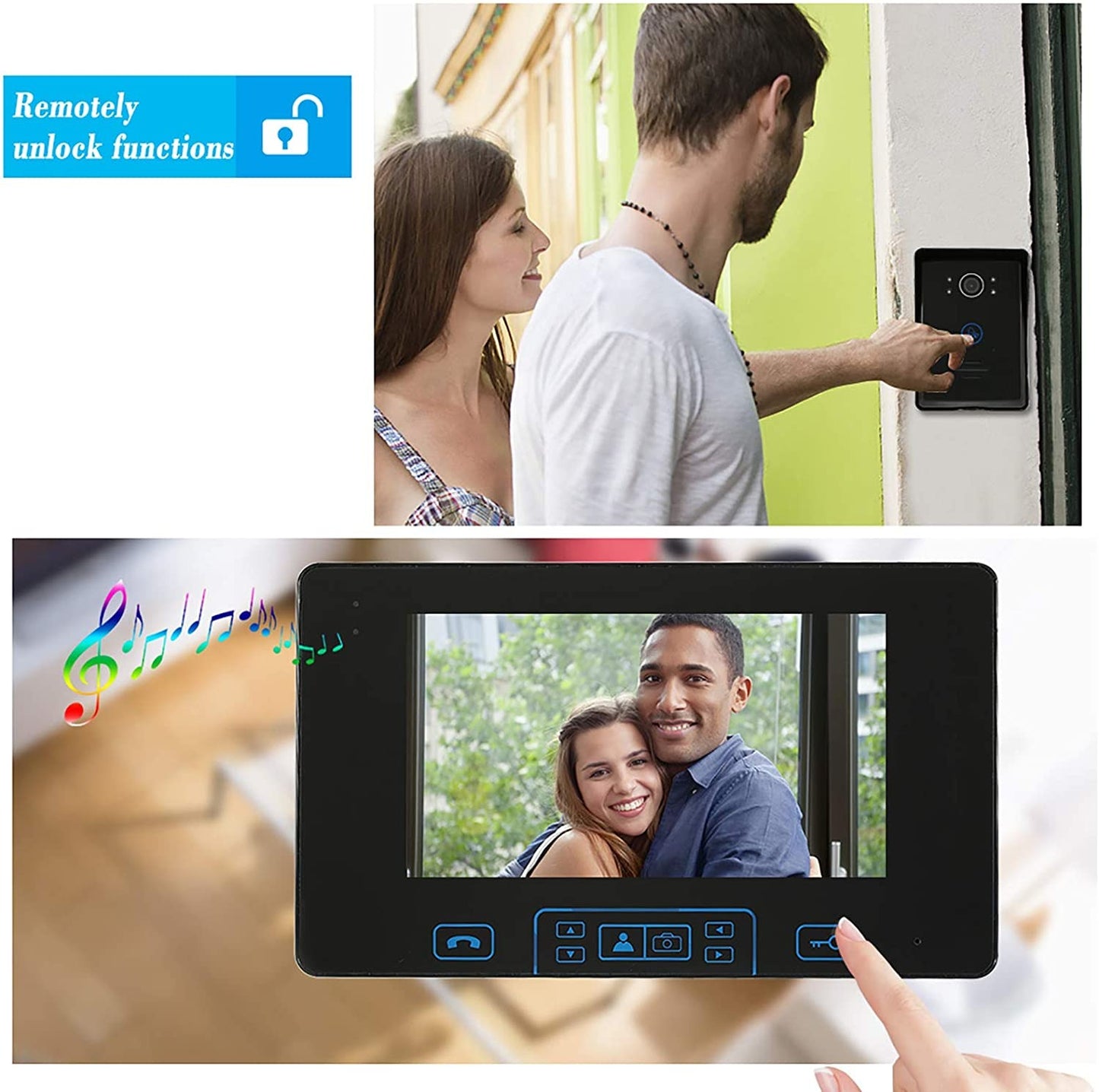 Wireless Video Doorbell Intercom