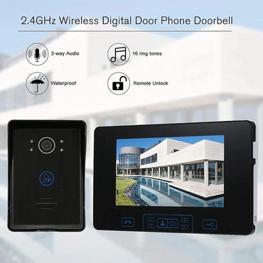 Wireless Video Doorbell Intercom