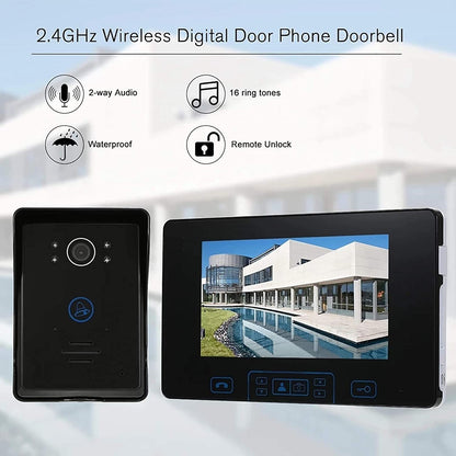 Wireless Video Doorbell Intercom