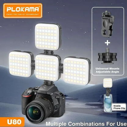 Mini Dritë LED- Plokama U80 Tricolor