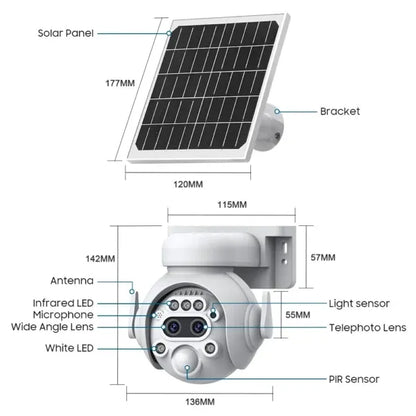 KAMERA SOLARE ST-515