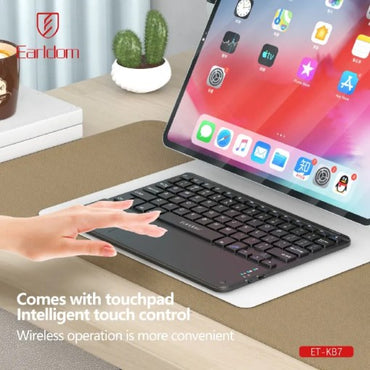 Tastierë Wireless Bluetooth-Earldom ET-KB7