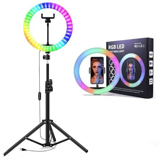 RGB LED Soft Ring Light (Model MJ33)