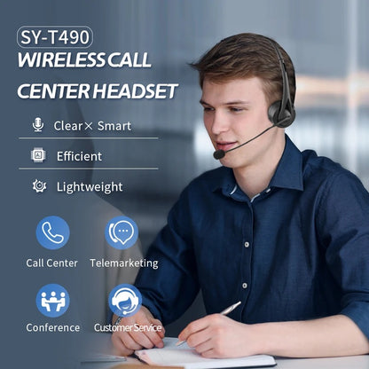 Kufje Wireless për Call Center-Soyto SY-T490