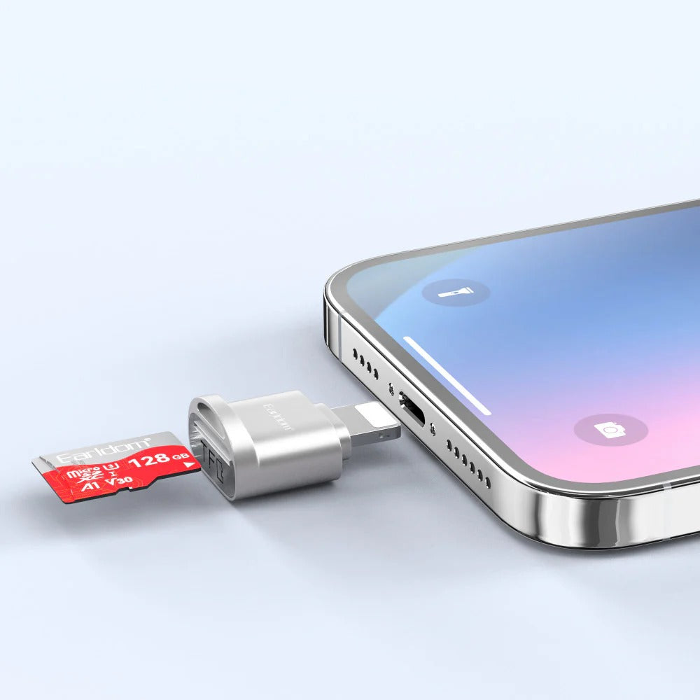 💾 Earldom OT94L – Card Reader Lightning për iPhone