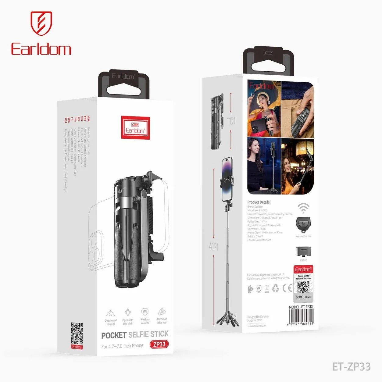 Earldom ZP33 – Mini Selfie Stick