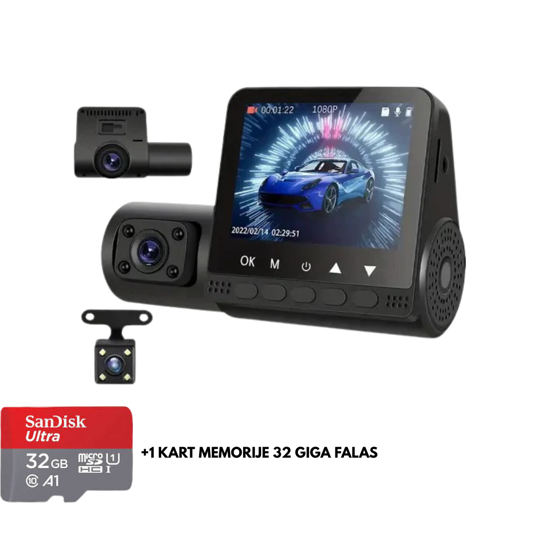 Kamera Veture 3-Kanalëshe